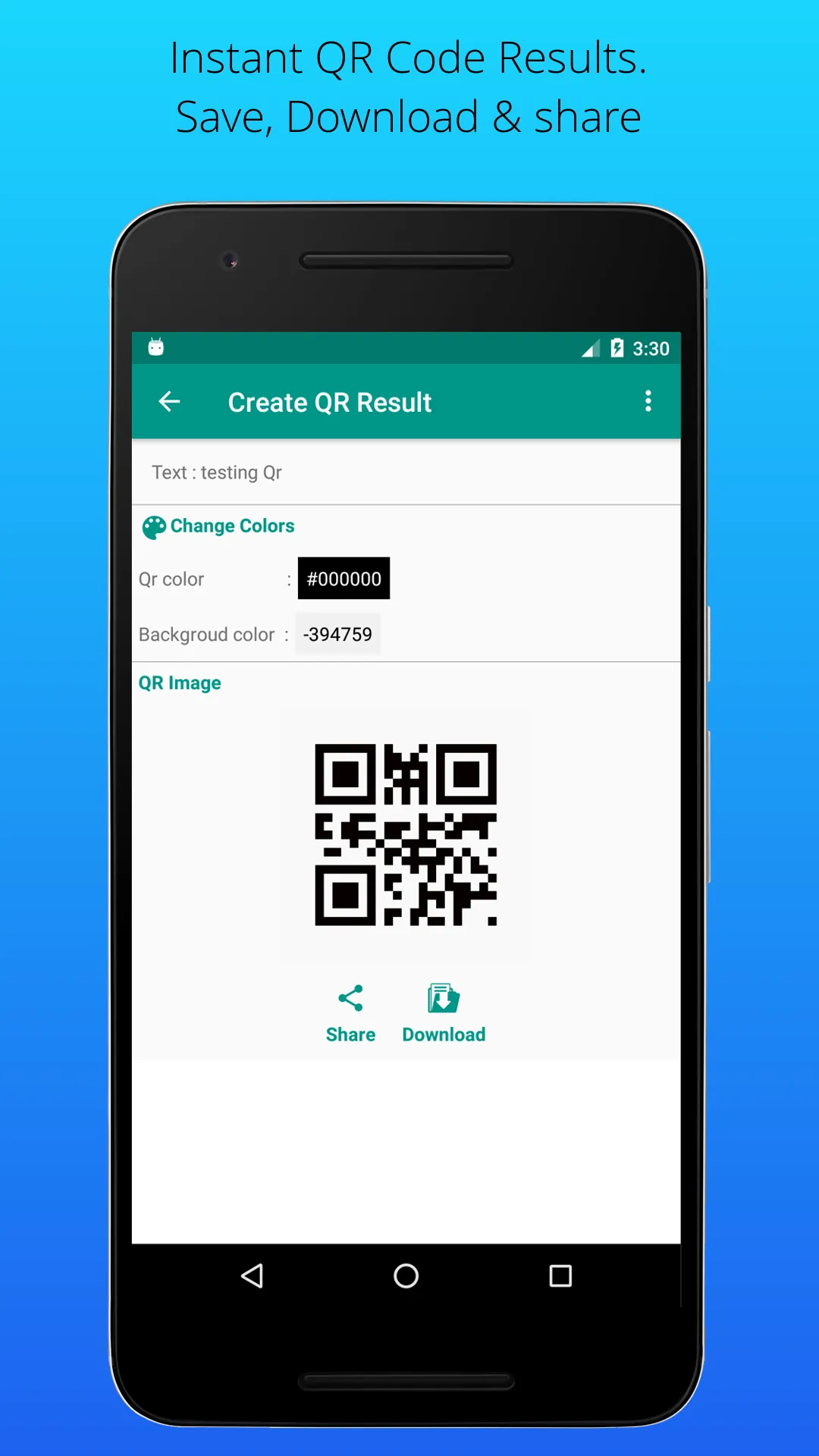 Qr & Barcode Scanner and Creat | Indus Appstore | Screenshot