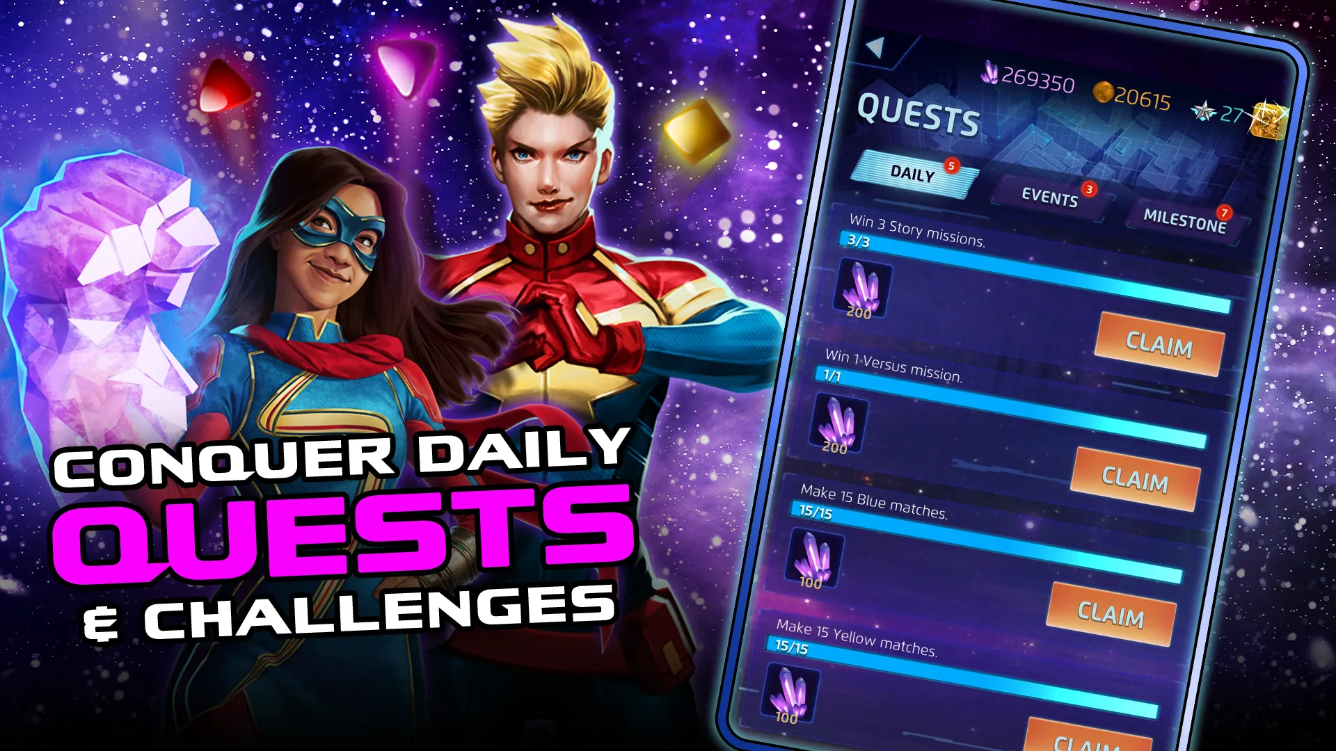 MARVEL Puzzle Quest: Match RPG | Indus Appstore | Screenshot