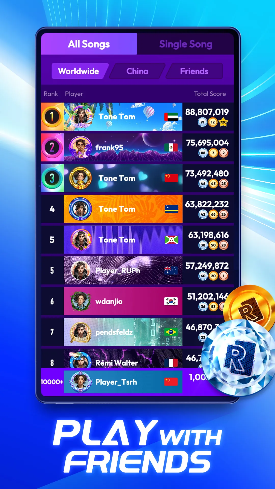 Rhythm Rush - Piano Music Game | Indus Appstore | Screenshot