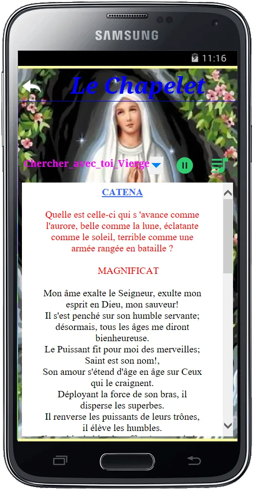 Chapelet et le Rosaire. | Indus Appstore | Screenshot