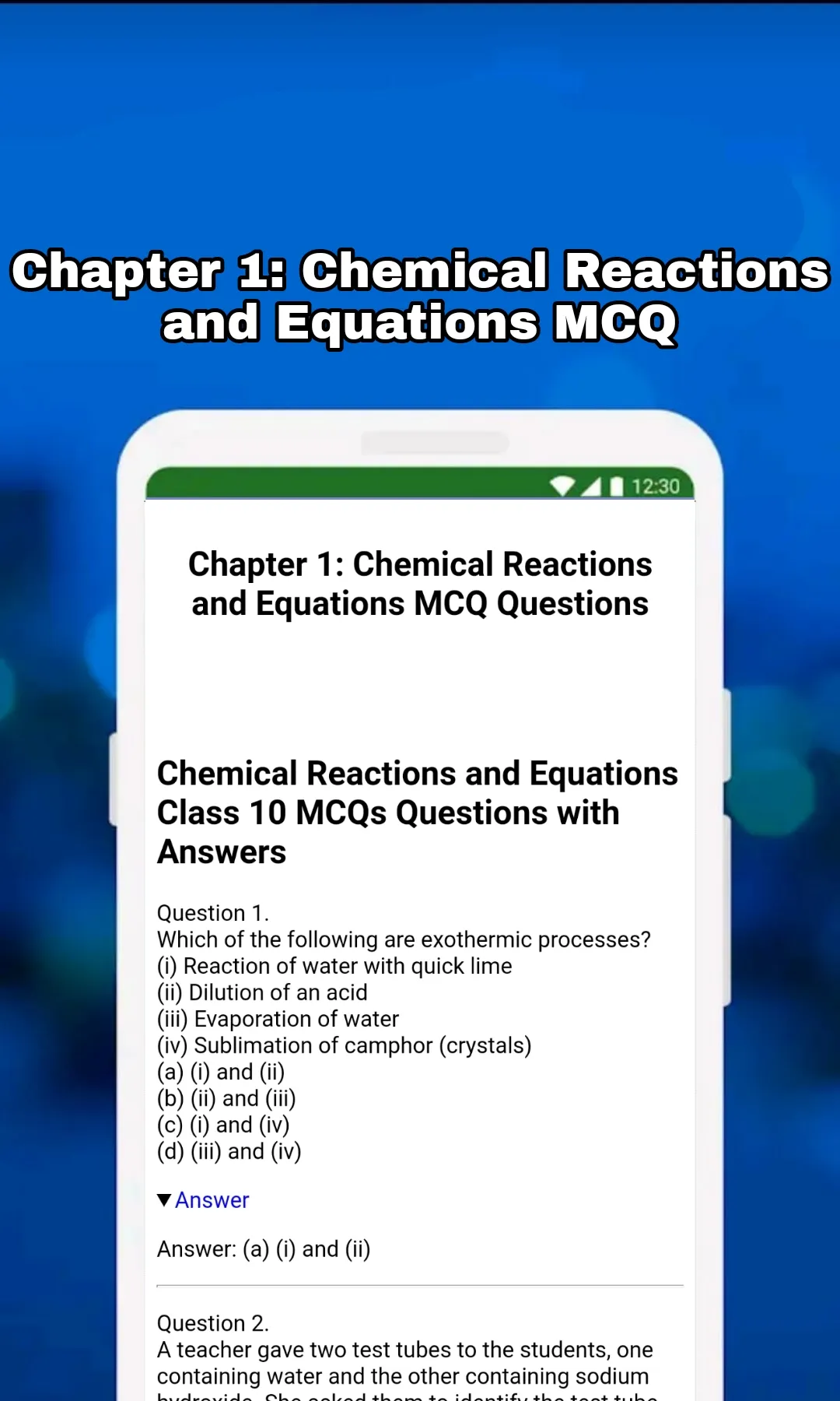 Class 10 Science Notes English | Indus Appstore | Screenshot