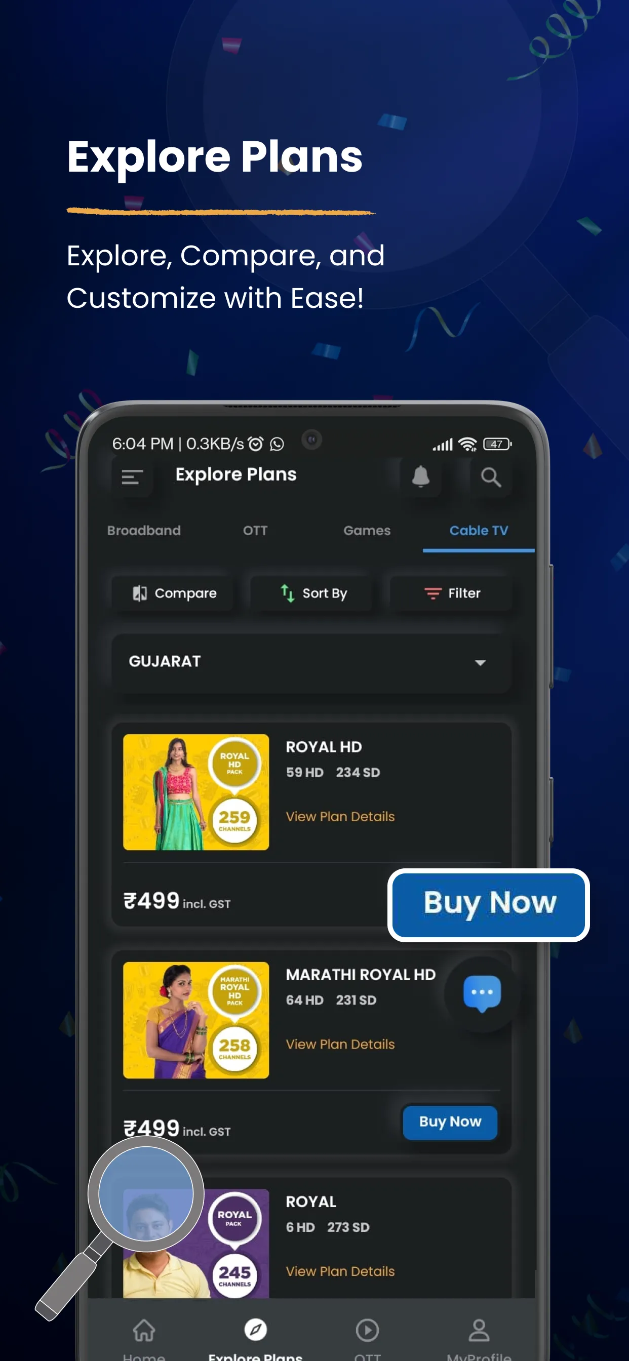 GTPL Buzz | Indus Appstore | Screenshot