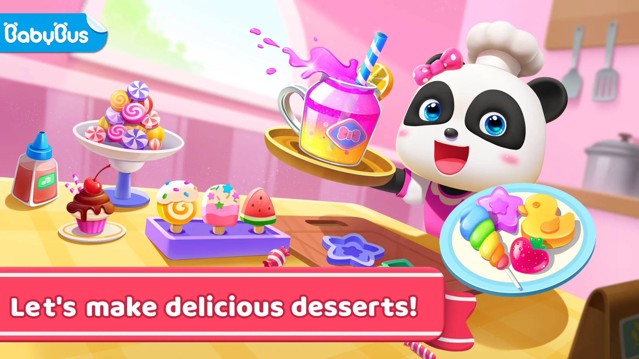 Baby Panda's Sweet Shop | Indus Appstore | Screenshot