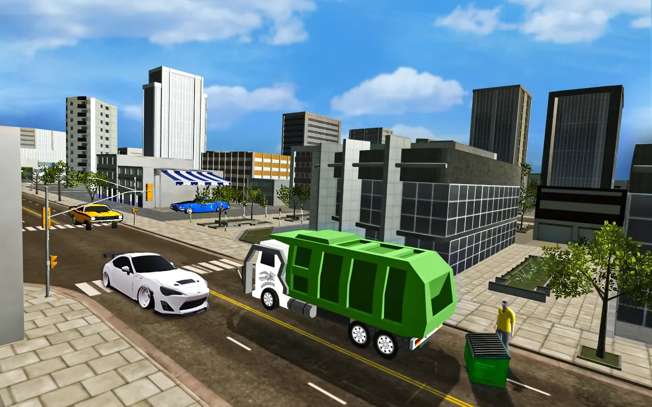 Trash Cleaner Truck Simulator | Indus Appstore | Screenshot