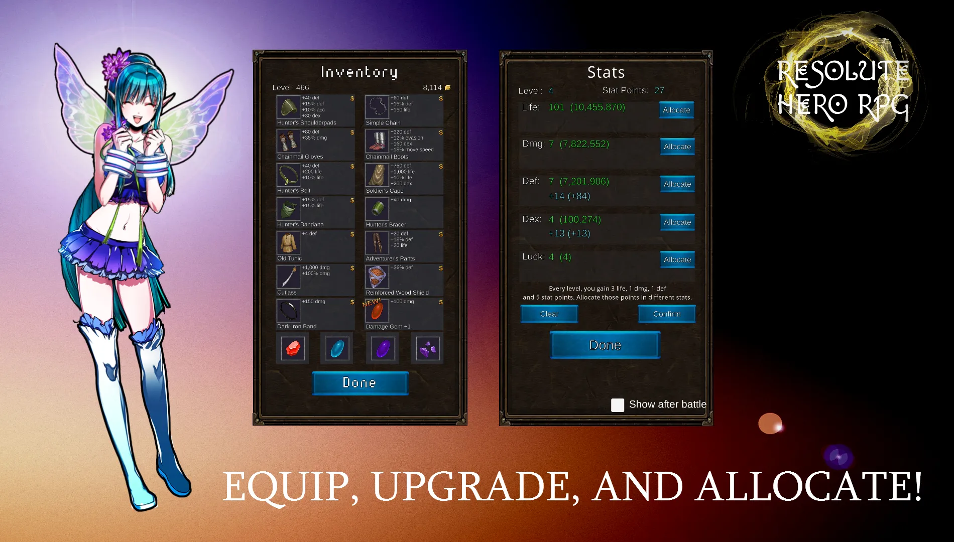 Resolute Hero RPG | Indus Appstore | Screenshot