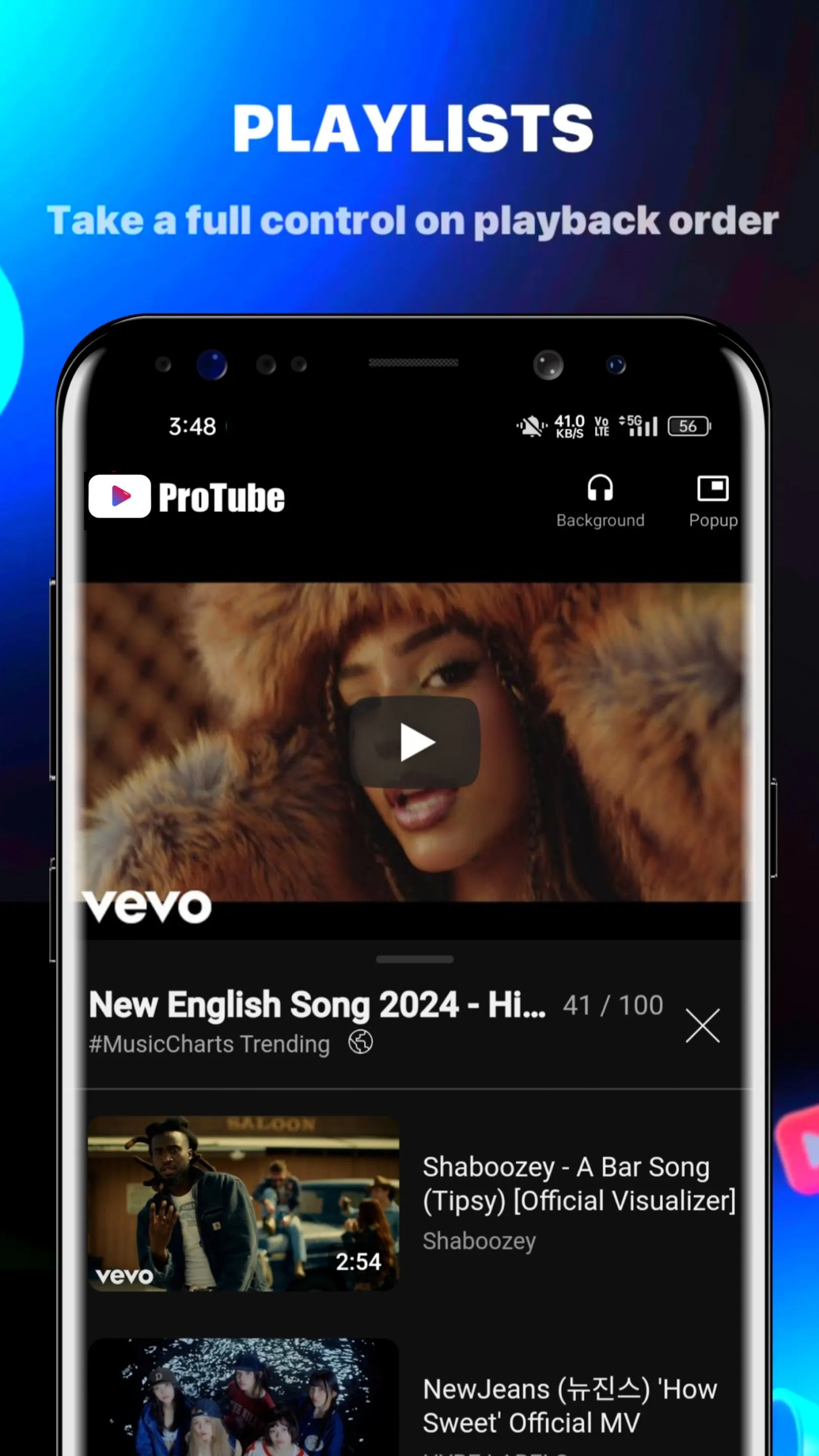 ProTube: Music YTB, MP3 Player | Indus Appstore | Screenshot