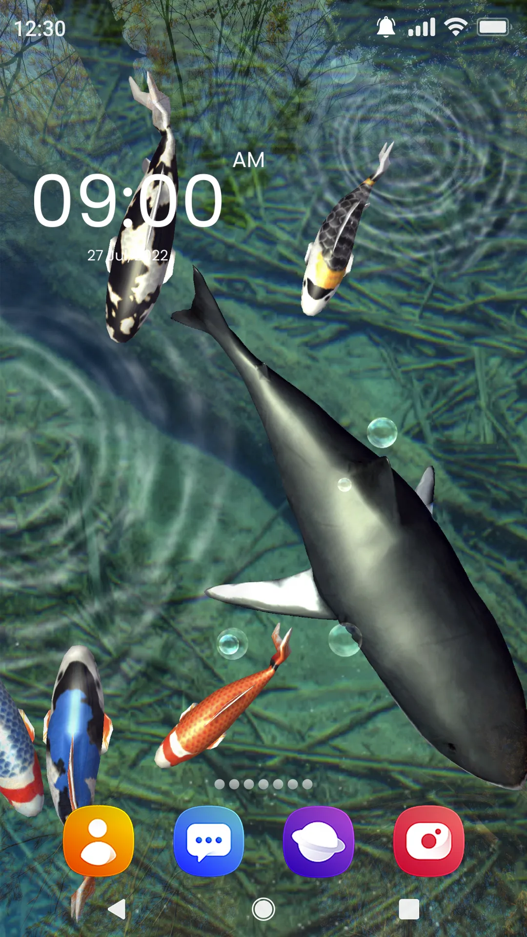 Fish Live Wallpaper 3D Touch | Indus Appstore | Screenshot