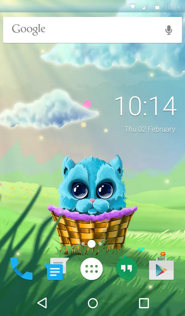 Cute Kitty Keyboard Wallpaper | Indus Appstore | Screenshot