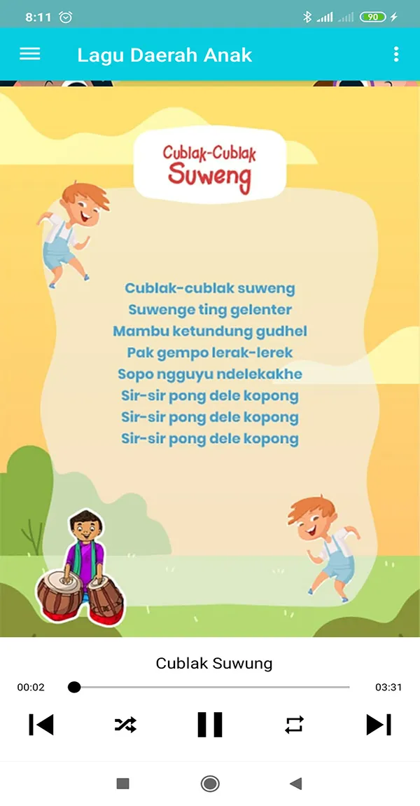 Lagu Daerah Anak Indonesia | Indus Appstore | Screenshot