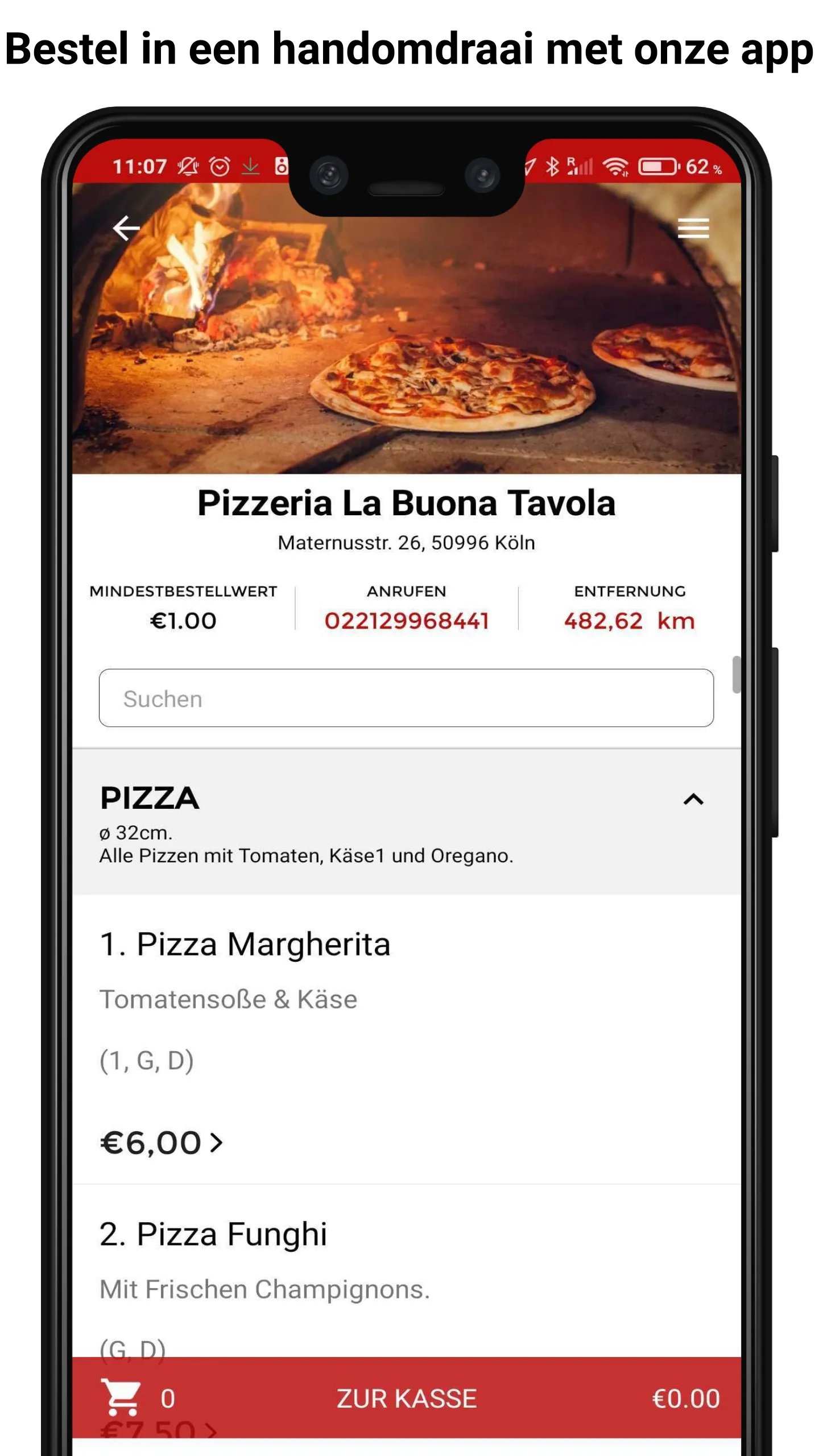 Pizzeria La Buona Tavola | Indus Appstore | Screenshot