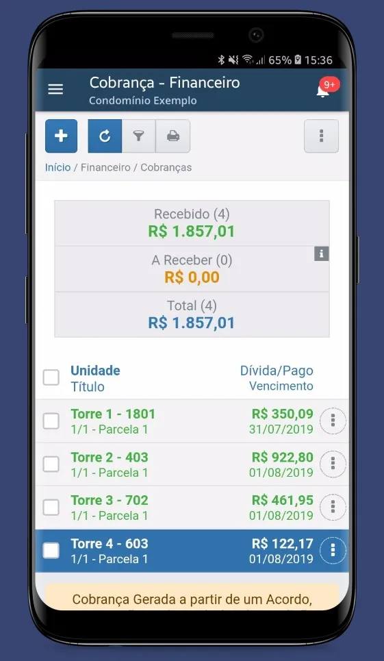 Dafel Gestão de Condomínios | Indus Appstore | Screenshot