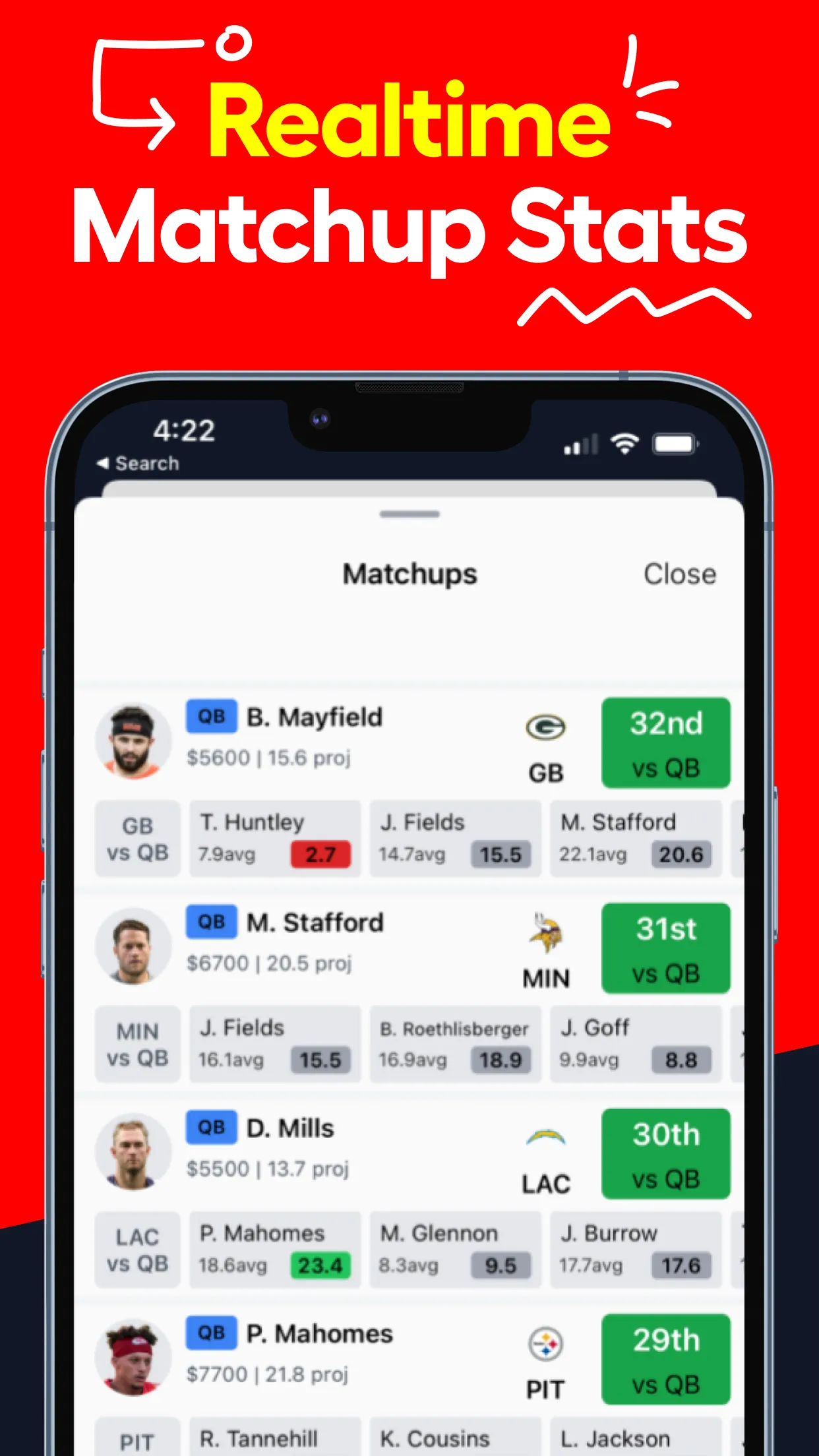 LineStar DFS & Props Optimizer | Indus Appstore | Screenshot