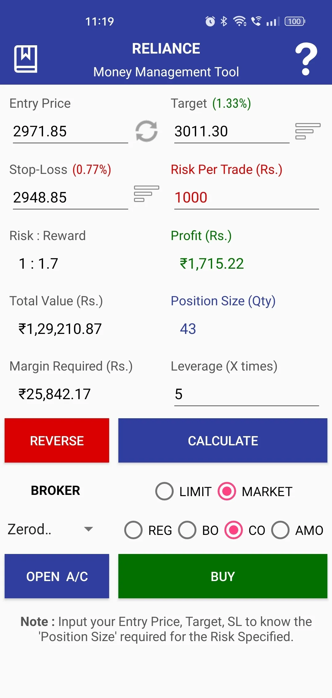 Stock Screener Intraday Signal | Indus Appstore | Screenshot