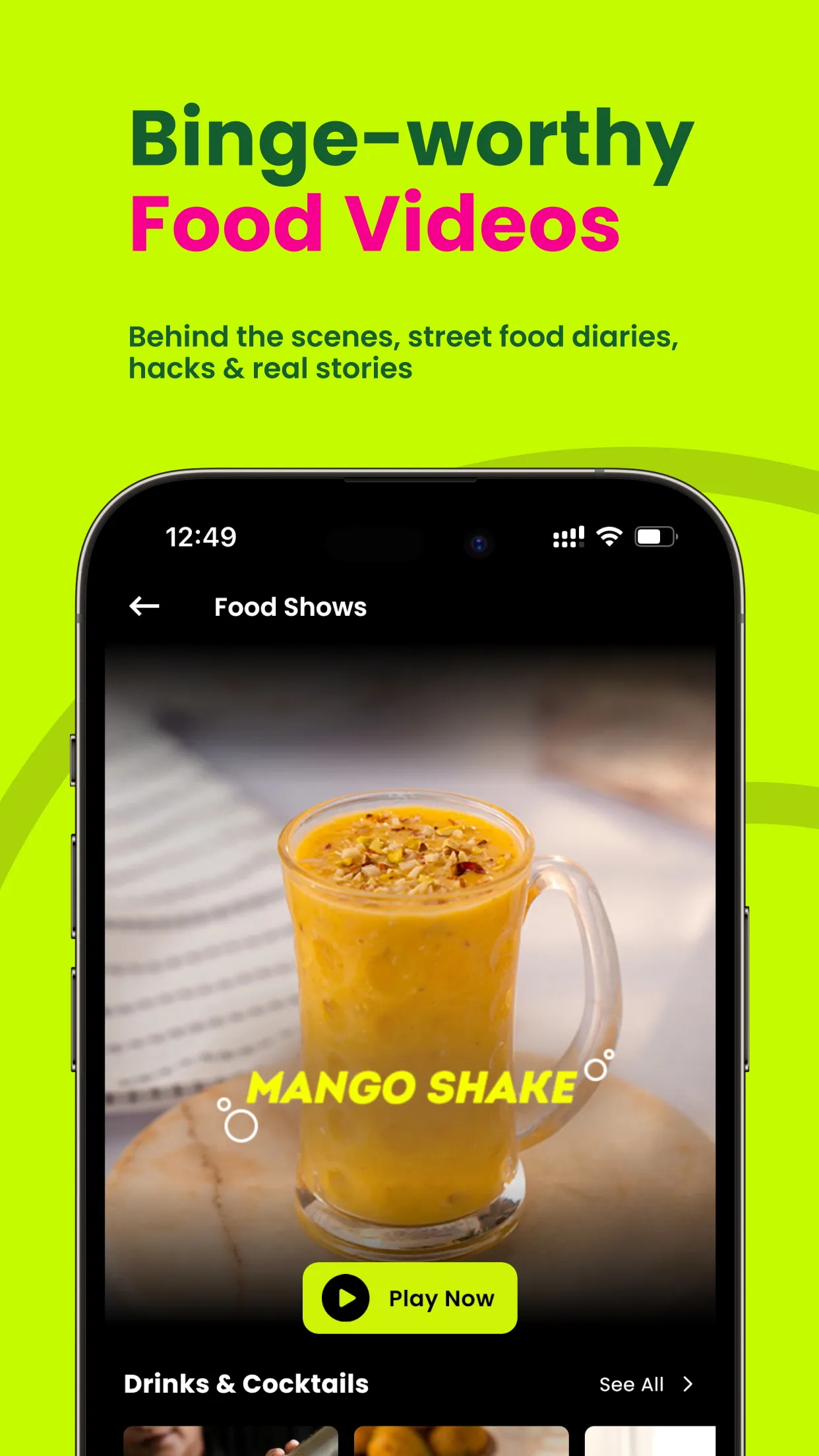 HOGR: The Food App | Indus Appstore | Screenshot