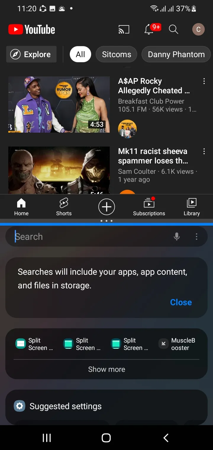 Split Screen Launcher | Indus Appstore | Screenshot