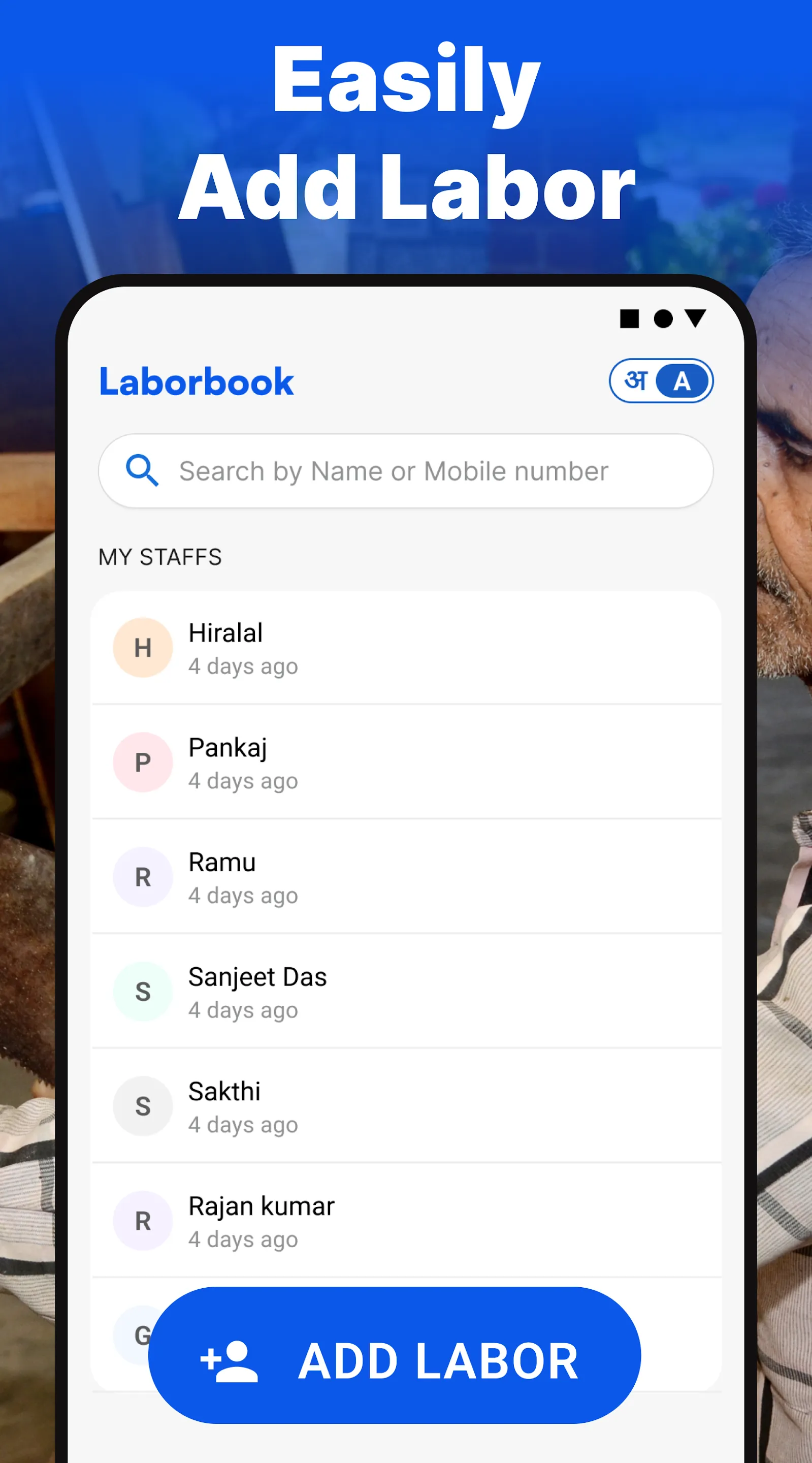 Daily attendance register | Indus Appstore | Screenshot