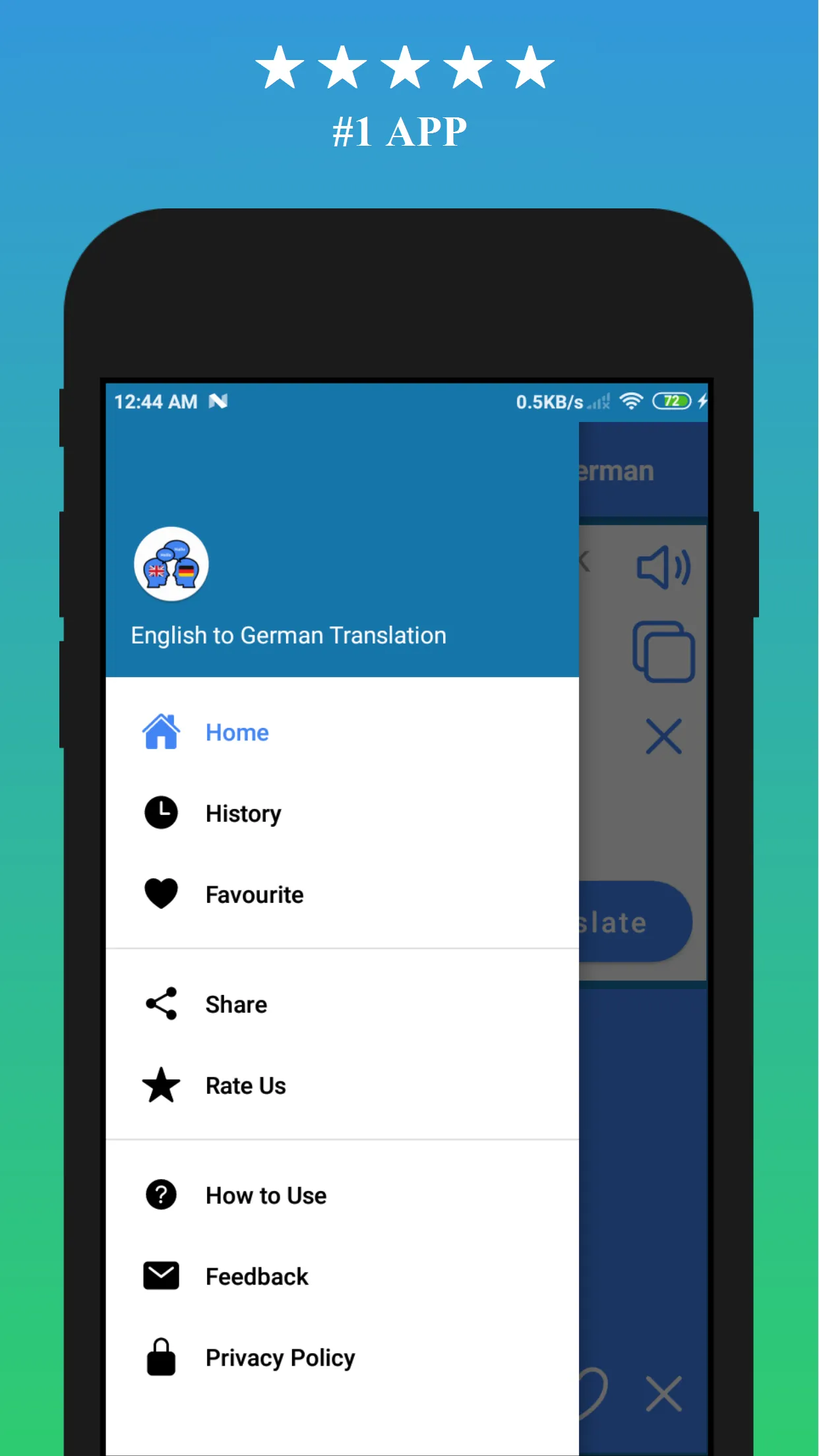 German to English Translator | Indus Appstore | Screenshot