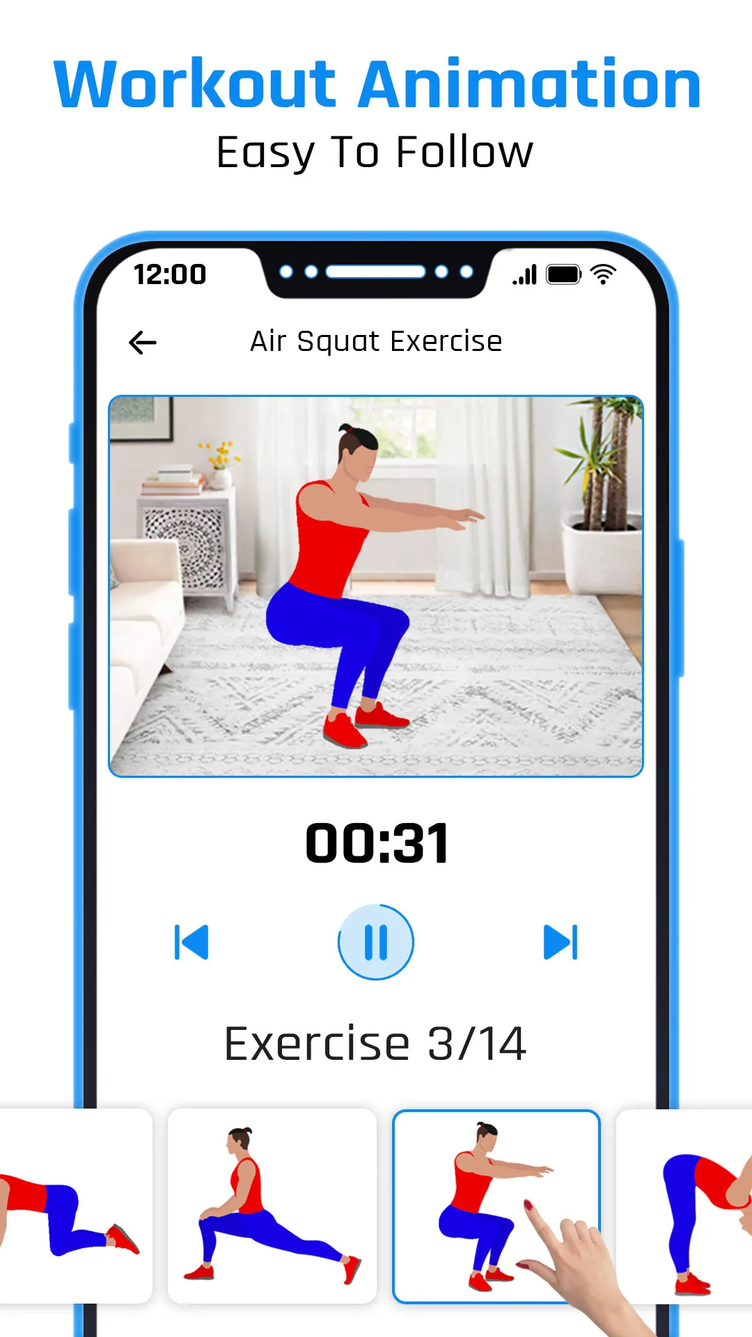 Lazy Workout - Fitness App | Indus Appstore | Screenshot