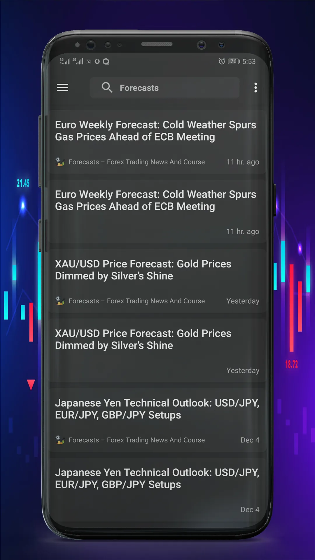 Forex Trading: Real-Time News | Indus Appstore | Screenshot