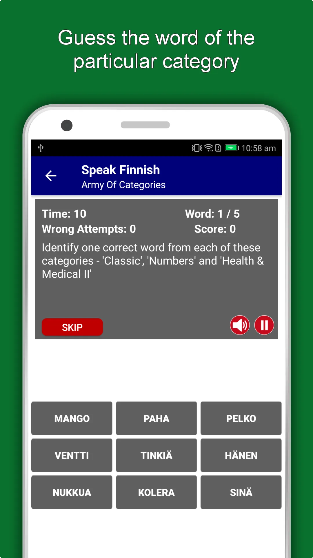 Learn Finnish Language Offline | Indus Appstore | Screenshot