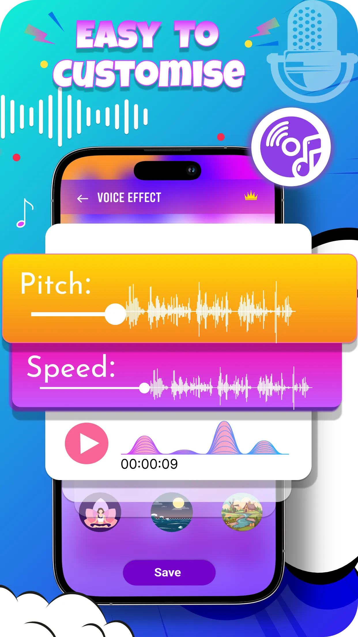 Voicer Real Voice Changer App | Indus Appstore | Screenshot