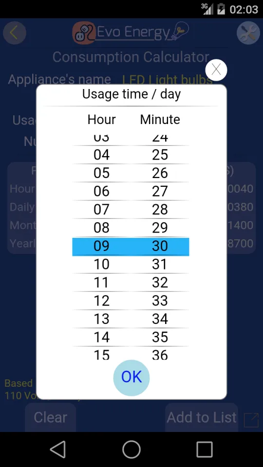 EvoEnergy - Electricity Calc | Indus Appstore | Screenshot