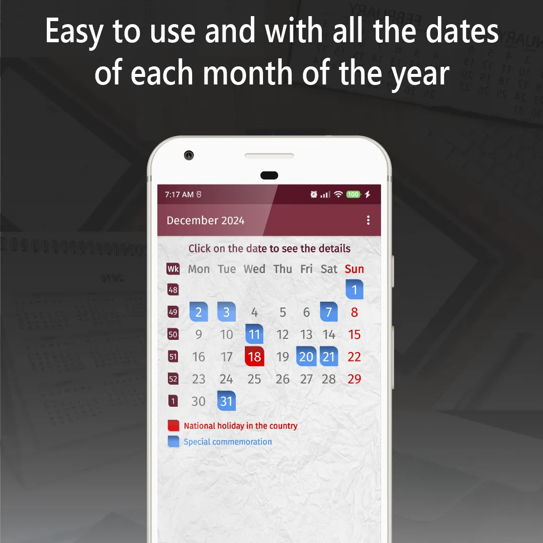 qatar calendar 2024 | Indus Appstore | Screenshot