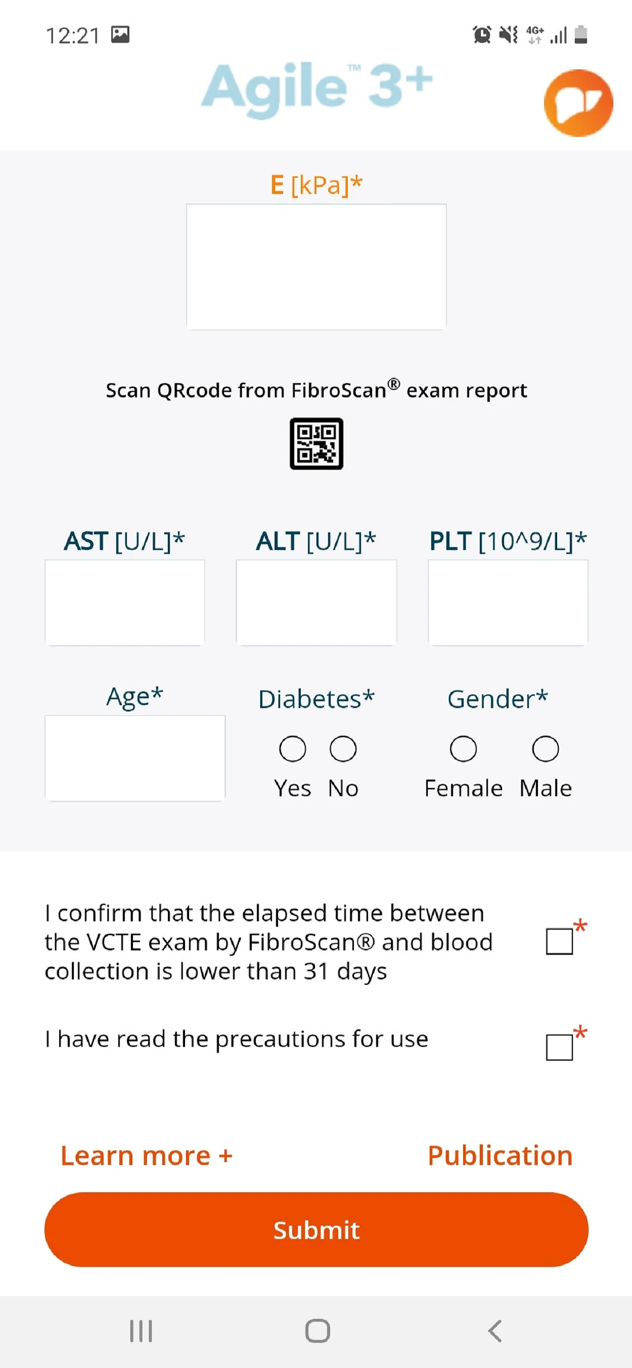 MyFibroScan | Indus Appstore | Screenshot