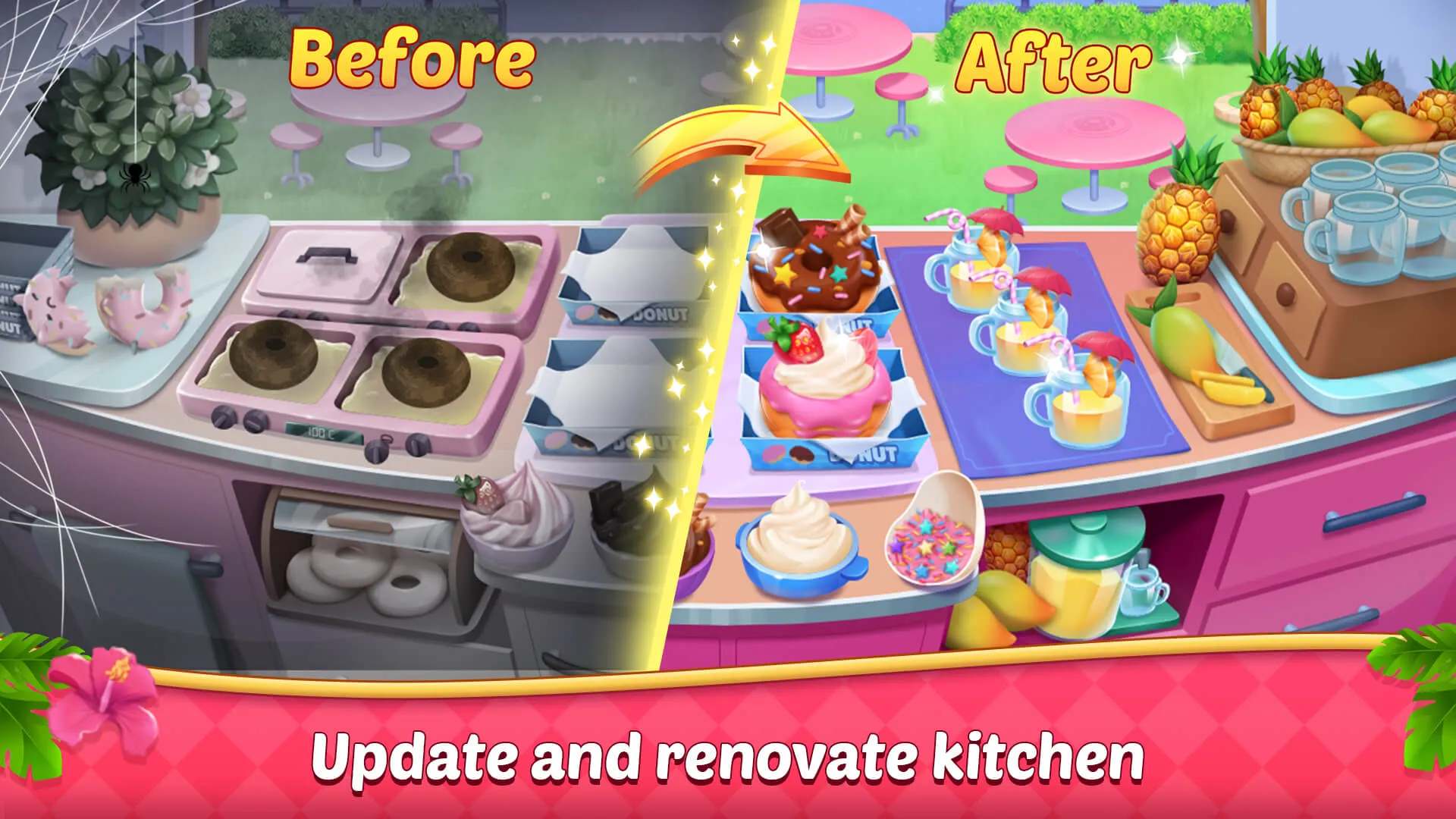 Kitchen Crush : Cooking Games | Indus Appstore | Screenshot