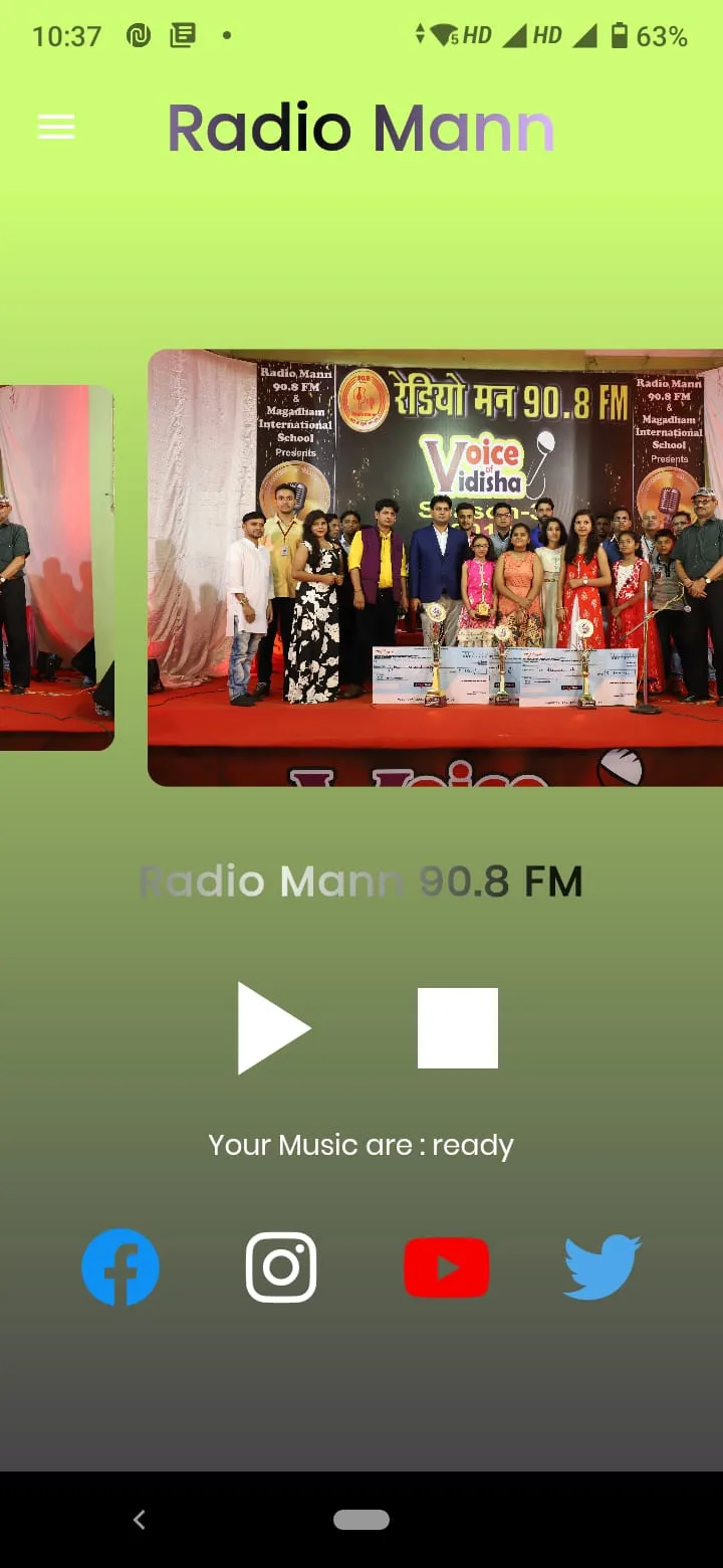 Radiomann 90.8 FM | Indus Appstore | Screenshot