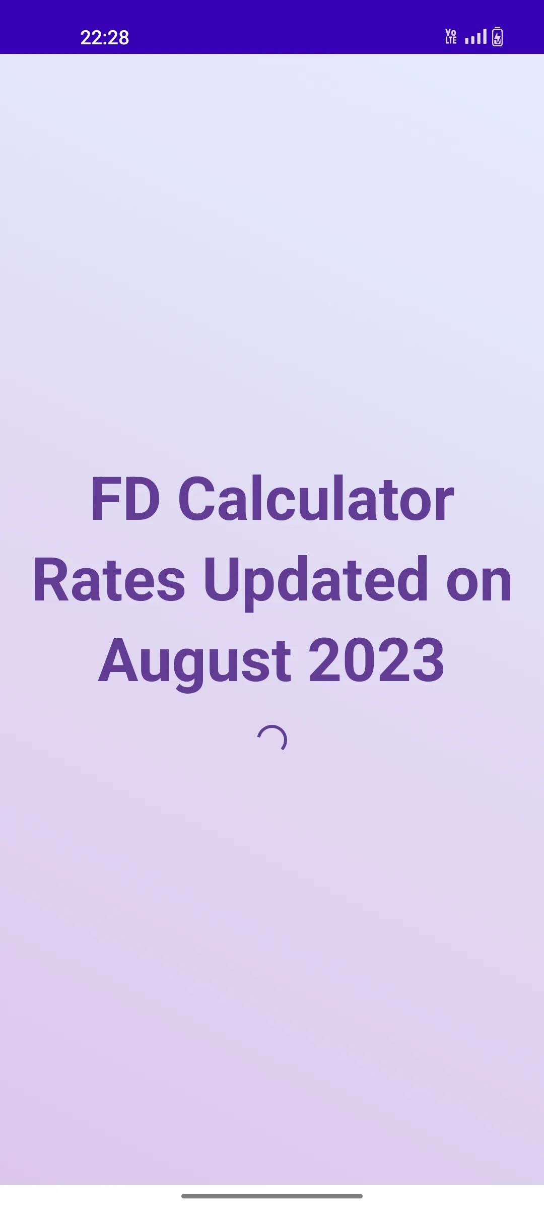 FD Calculator SBI PNB BOB HDFC | Indus Appstore | Screenshot