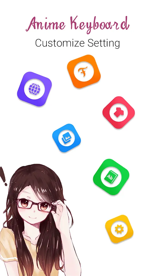 Keyboard - Anime Keyboard | Indus Appstore | Screenshot