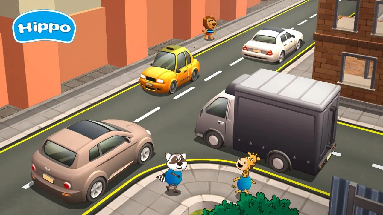 Kids’ Car Racing with Hippo | Indus Appstore | Screenshot