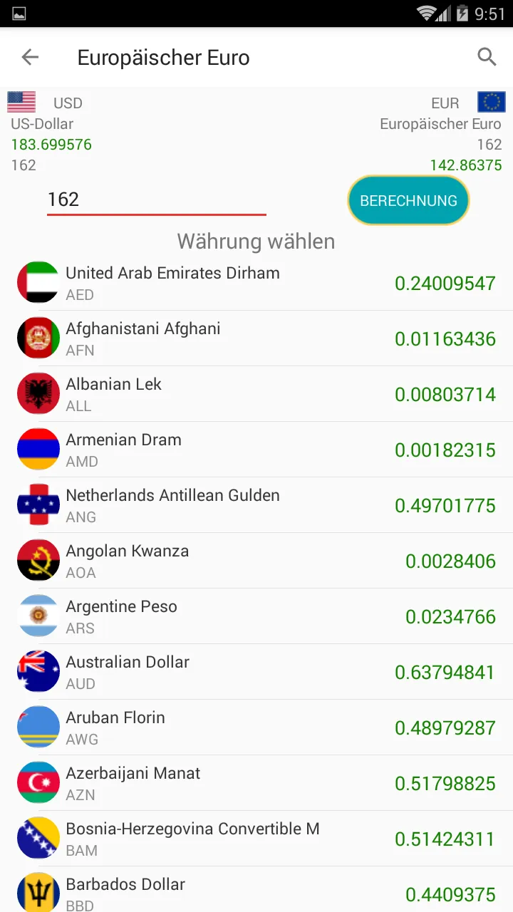 Währung & Goldpreis in Deutsch | Indus Appstore | Screenshot