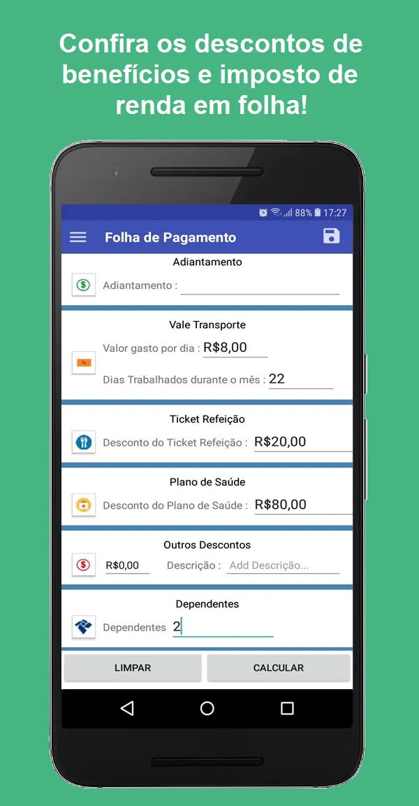 Folha de Pagamento | Indus Appstore | Screenshot