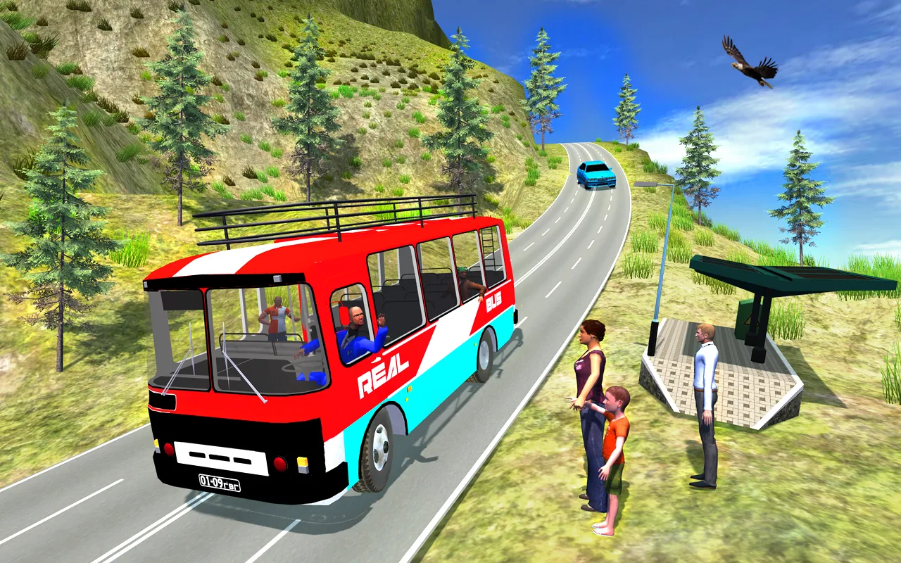 Coach Bus Driving Game | Indus Appstore | Screenshot