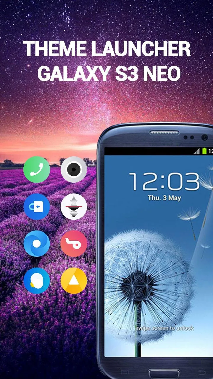 Launcher Theme for Galaxy S3 | Indus Appstore | Screenshot