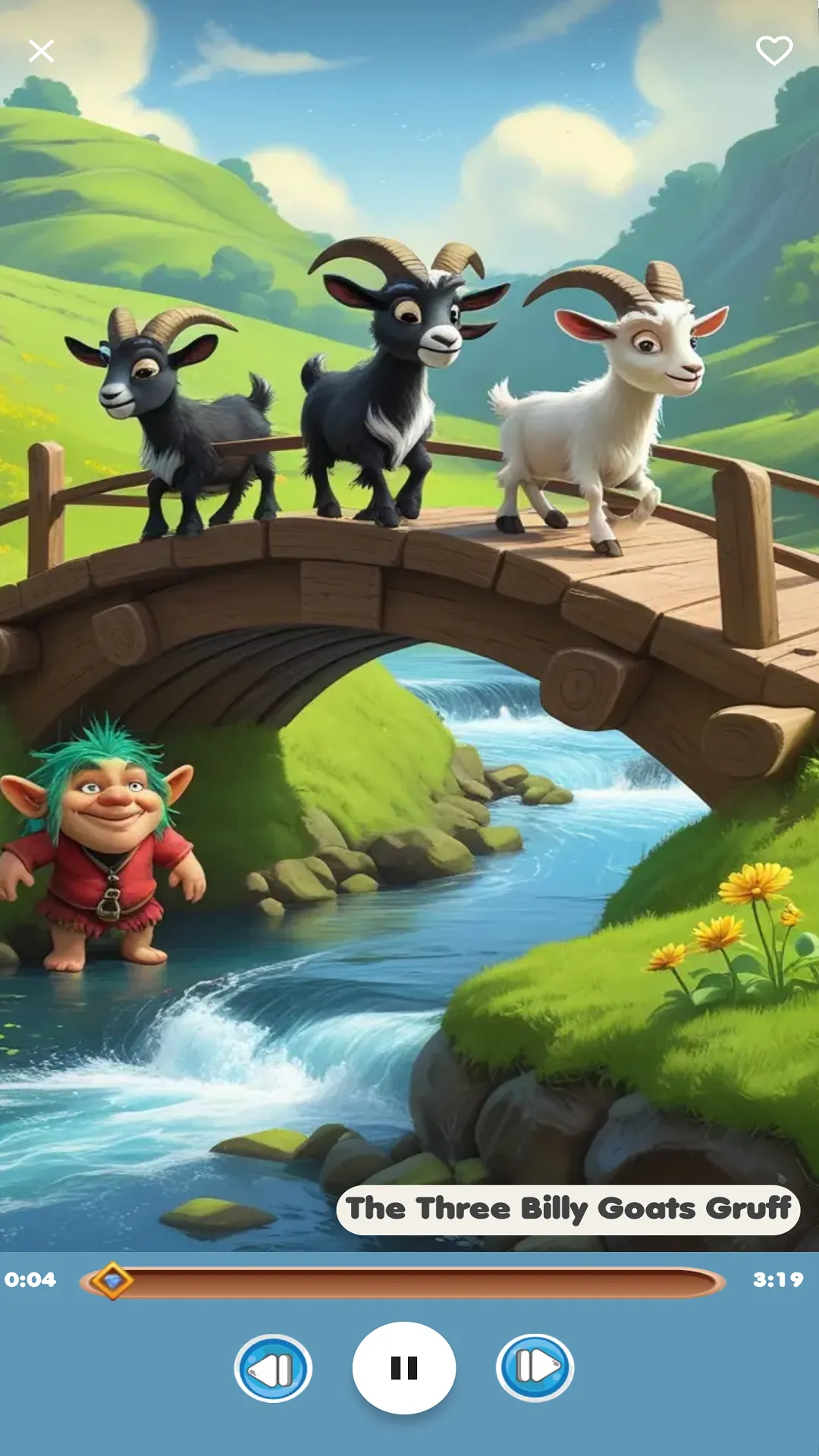 English Audio Stories for Kids | Indus Appstore | Screenshot