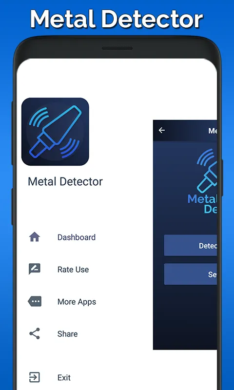 Metal detector - EMF Meter | Indus Appstore | Screenshot