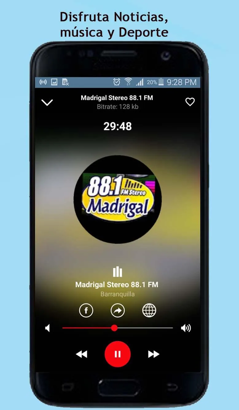 Radios de Barranquilla | Indus Appstore | Screenshot