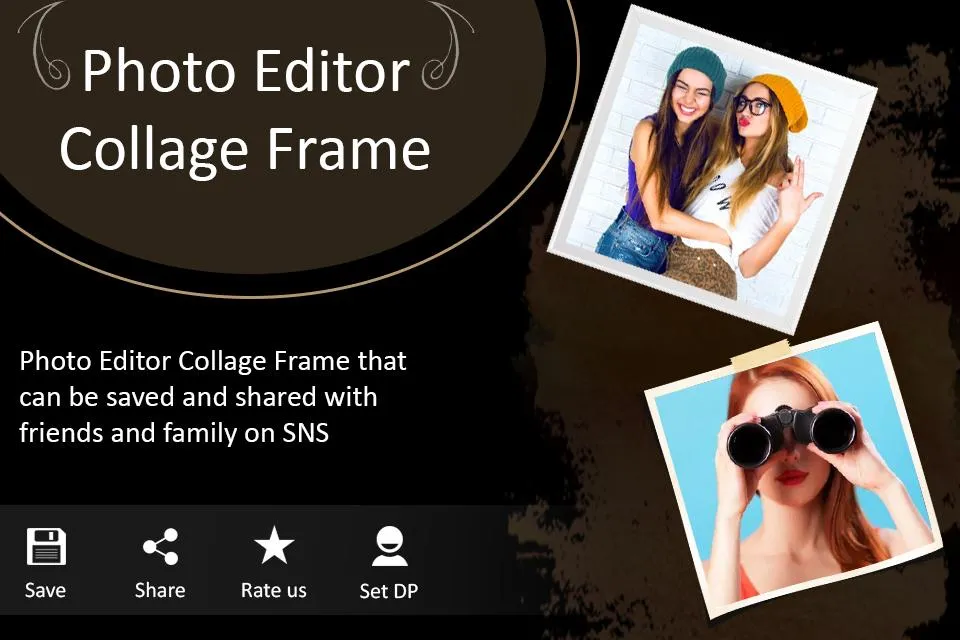 Photo Collage Frame Art Editor | Indus Appstore | Screenshot