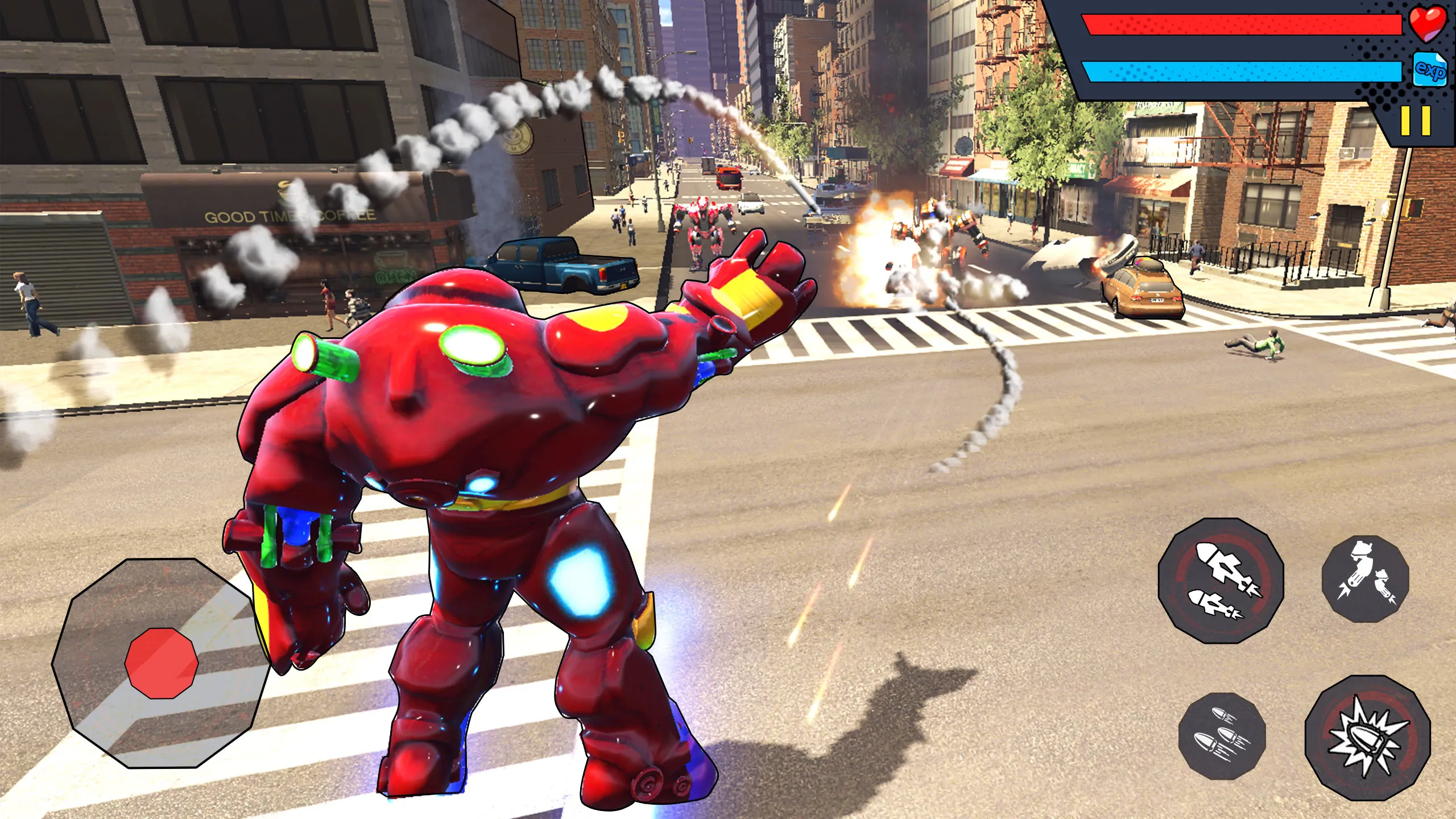 Iron Hero Game:Super City Hero | Indus Appstore | Screenshot