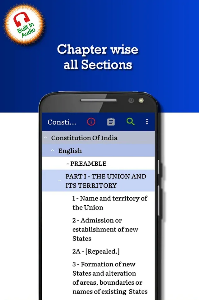 Constitution of India in English, Hindi & Marathi | Indus Appstore | Screenshot