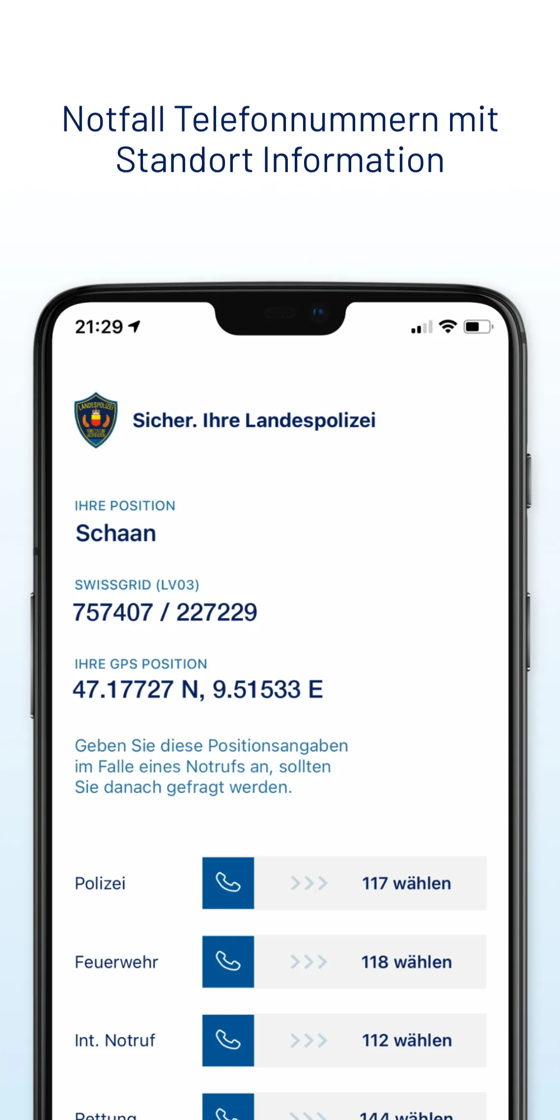 Polizei FL | Indus Appstore | Screenshot