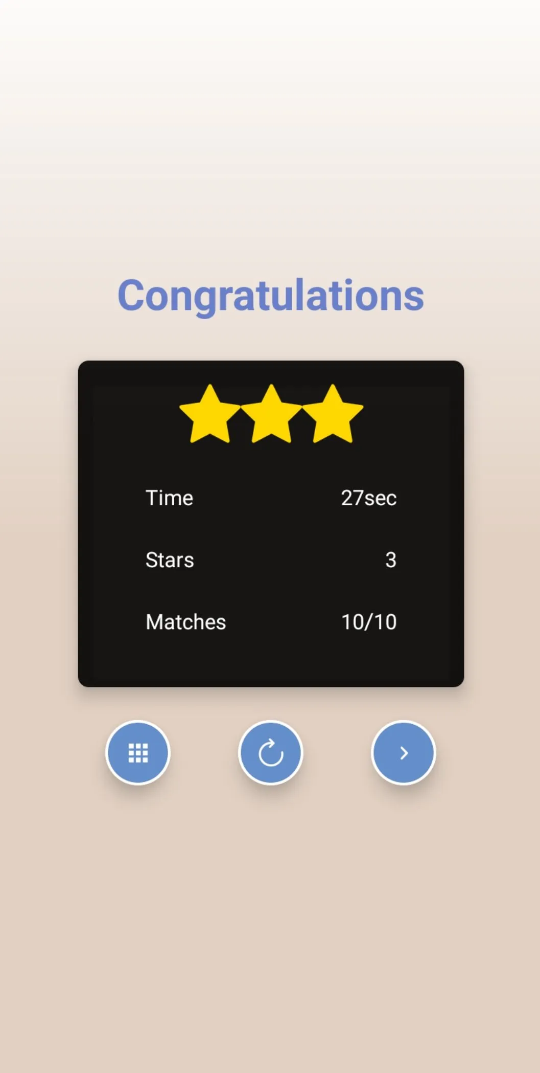 Matching Cards Puzzle | Indus Appstore | Screenshot