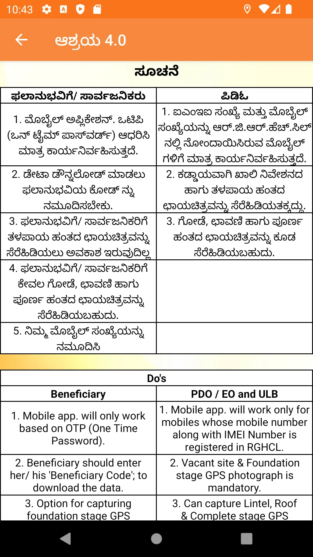 RGRHCL Ashraya Ver - 4.0 | Indus Appstore | Screenshot