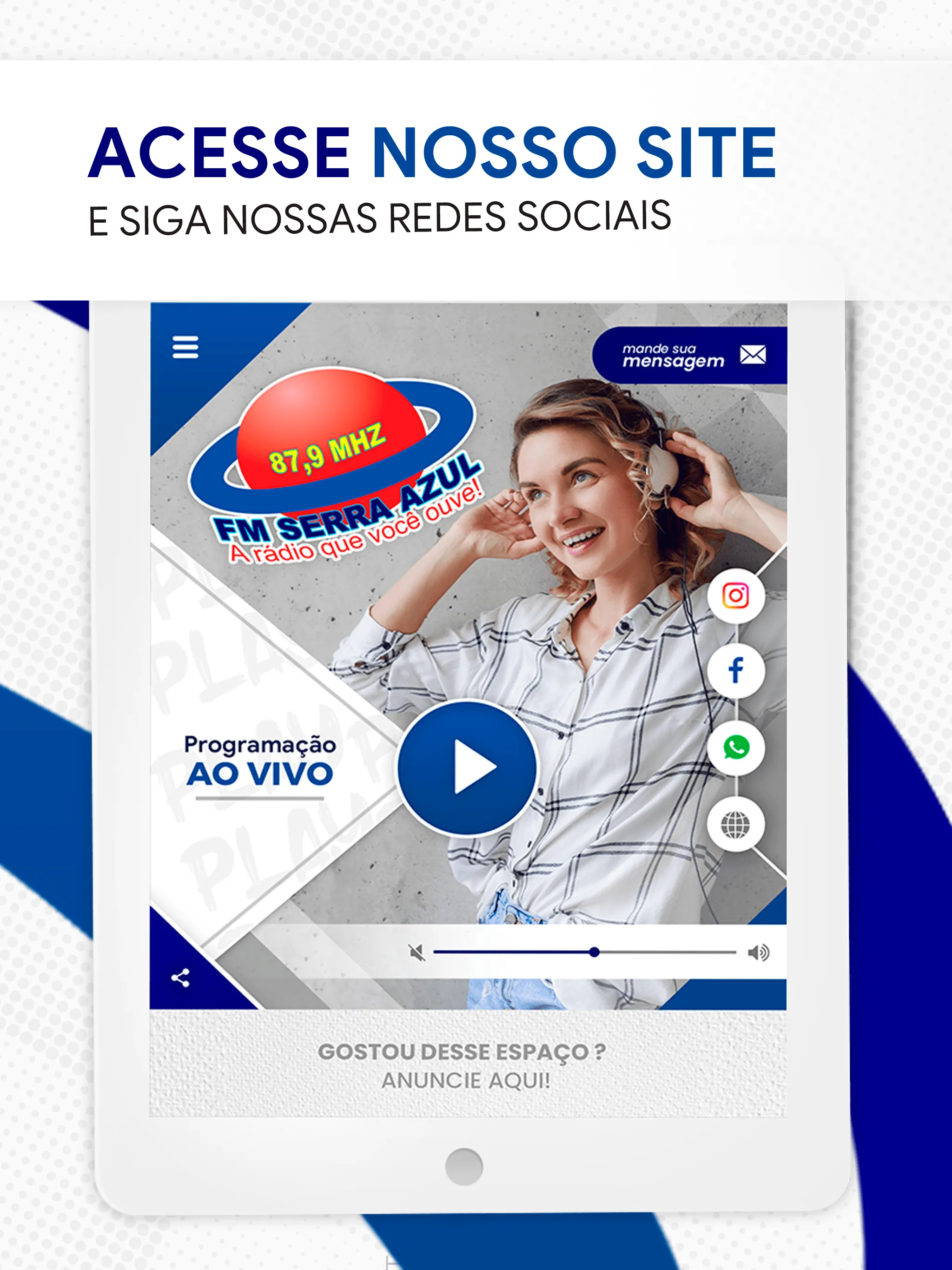 FM Serra Azul 87,9 MHZ | Indus Appstore | Screenshot