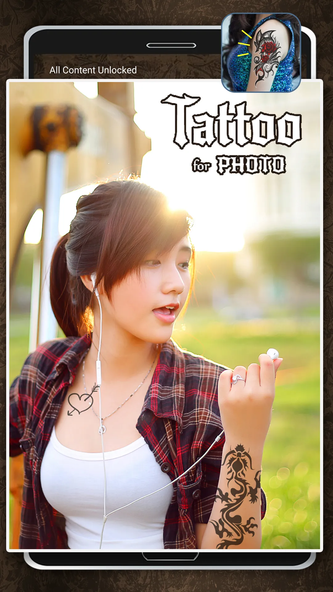 Tattoo For Photo | Indus Appstore | Screenshot