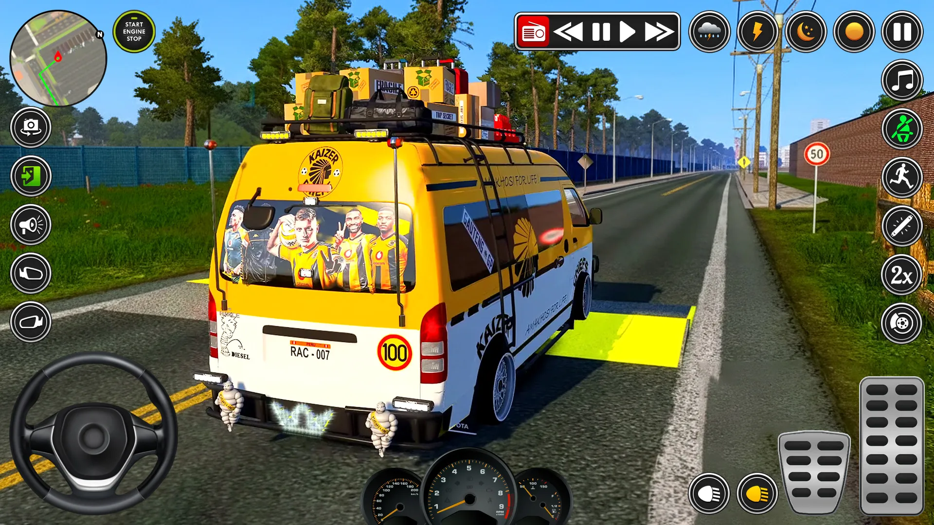 Real Van Driving 3d Game | Indus Appstore | Screenshot