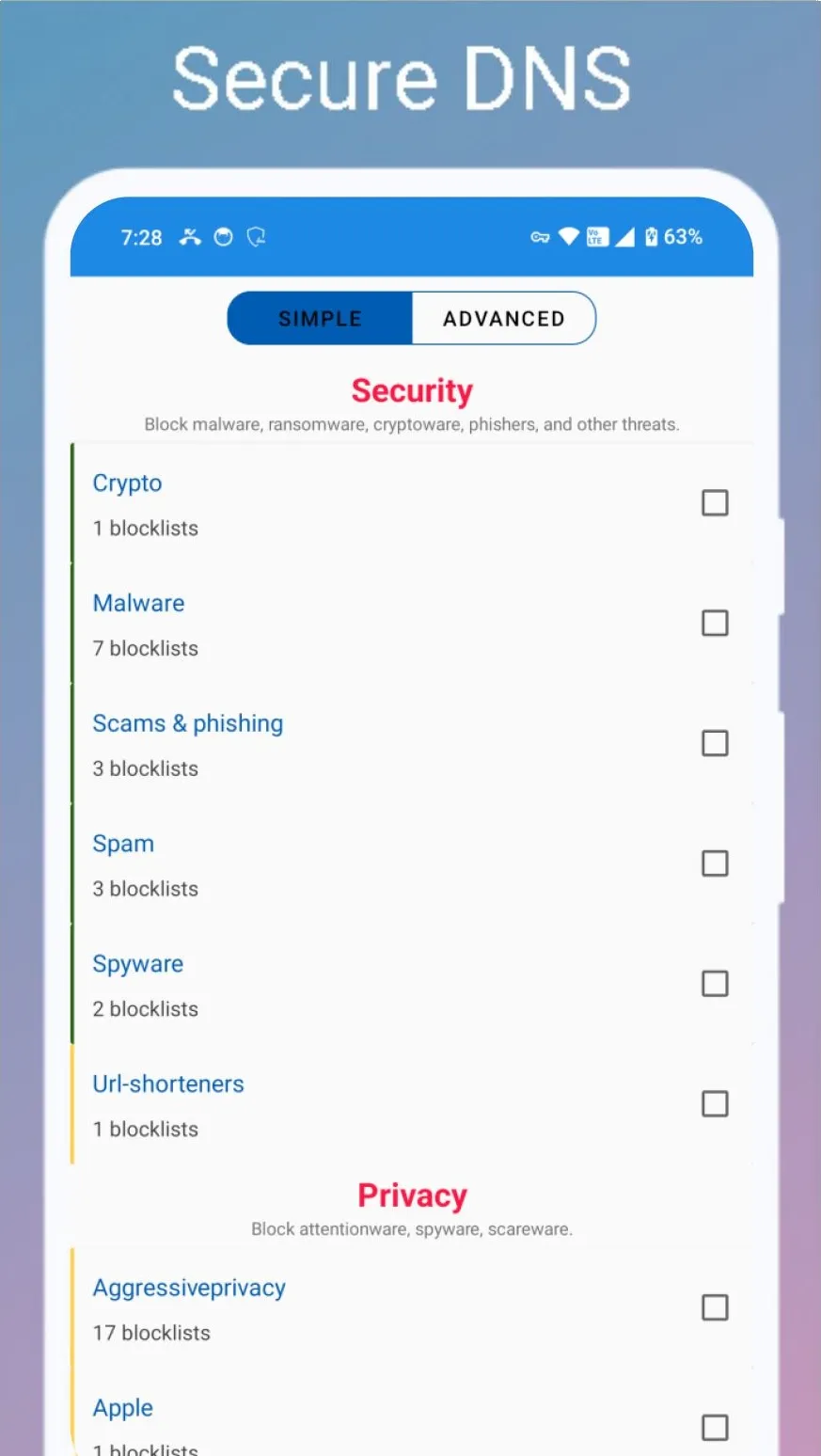 Rethink: DNS + Firewall + VPN | Indus Appstore | Screenshot